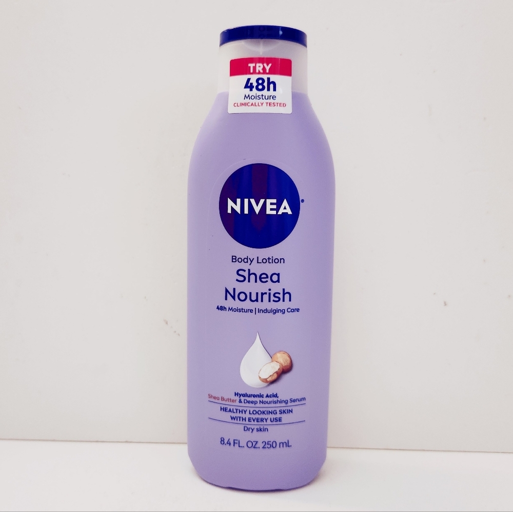 ⭐4/$15 Nivea Shea Nourish Body Lotion